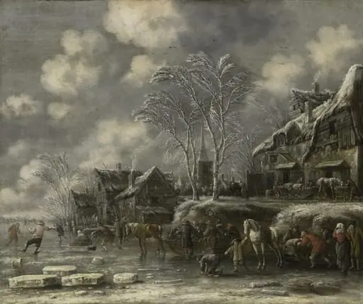 Winter Scene, by Thomas Heeremans