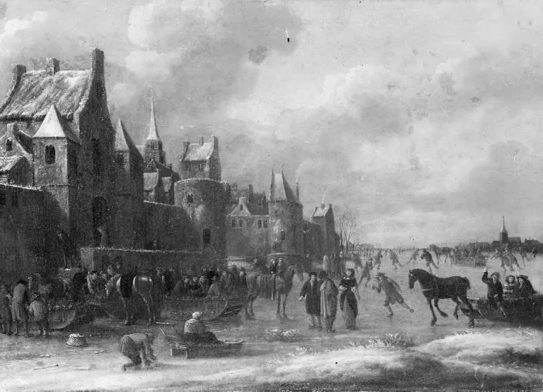 Winter Scenery, by Thomas Heeremans, oil