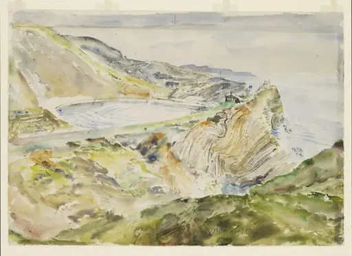 Stair Hole, Lulworth Cove, Dorset, by Thomas Hennell