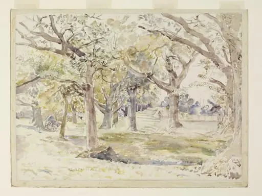 The Avenue, Bucklebury, by Thomas Hennell