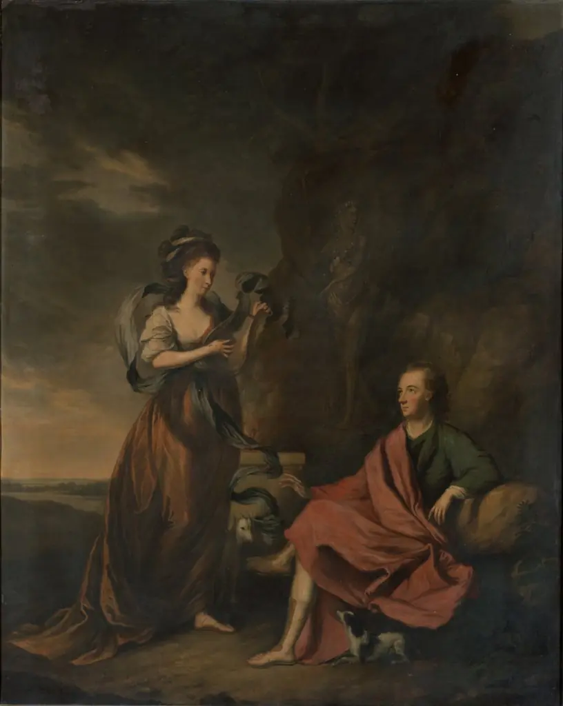 Double Portrait of Arthur Wolfe and his Wife Anne, by Thomas Hickey