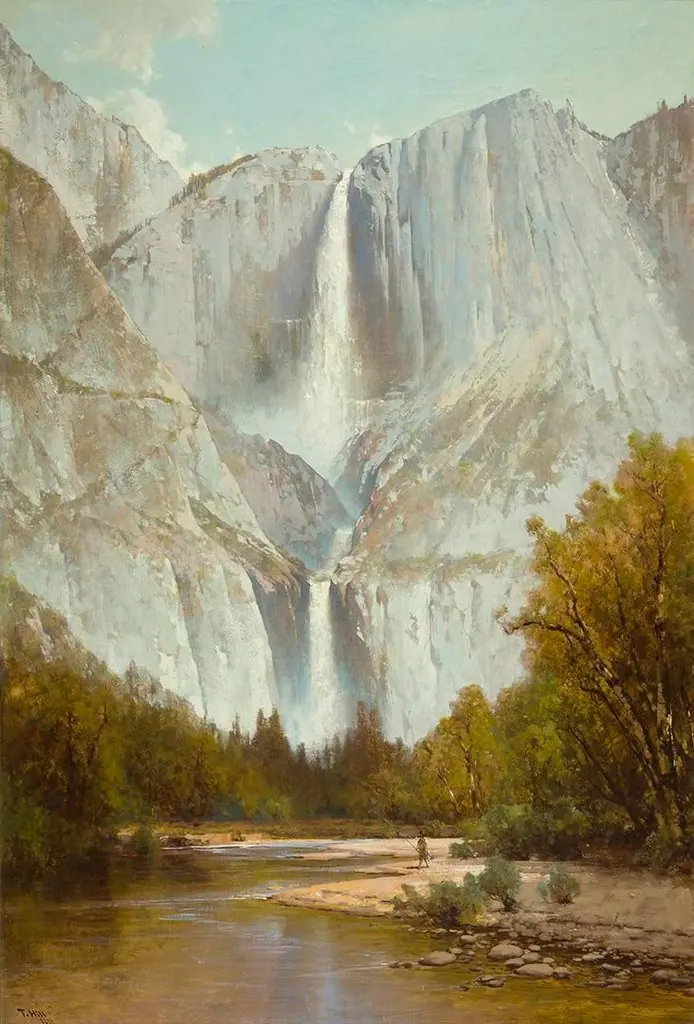 Yosemite Falls, by Thomas Hill