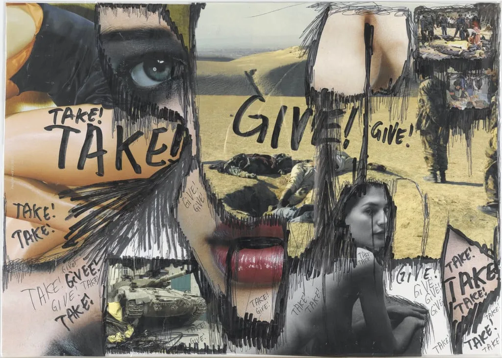 Untitled, by Thomas Hirschhorn, 2002