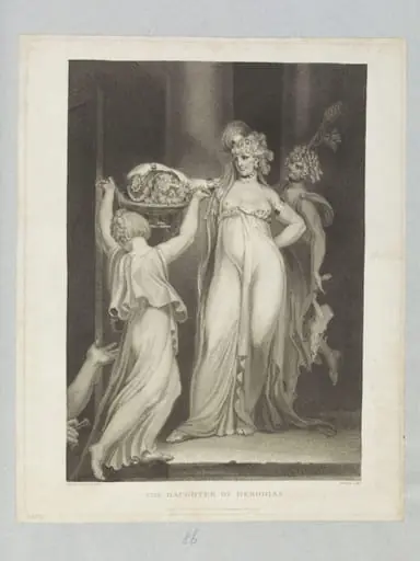 Daughter of Herodias, by Thomas Holloway