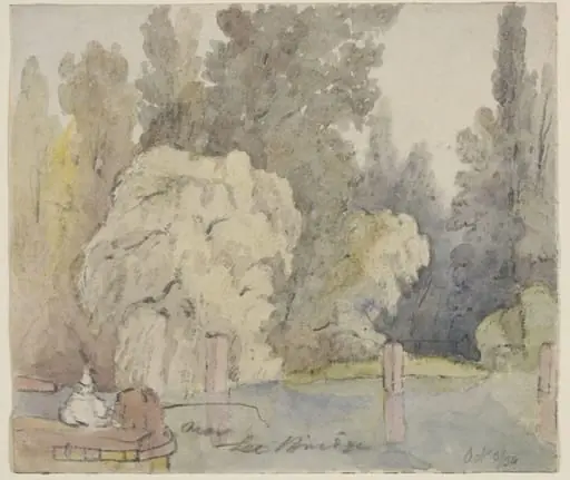 Boats, near Lea Bridge, by Thomas Hosmer Shepherd