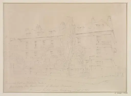 Bonner's Hall, Victoria Park, formerly the residence of Bishop Bonner, by Thomas Hosmer Shepherd