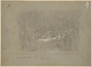 Egmont and Hoorn, by Thomas Hovenden