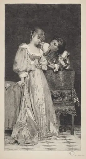 The Wedding Ring, by Thomas Hovenden