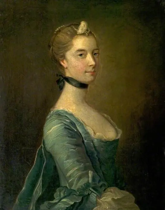 Portrait of an Unknown Woman (possibly Laura Walpole), by Thomas Hudson