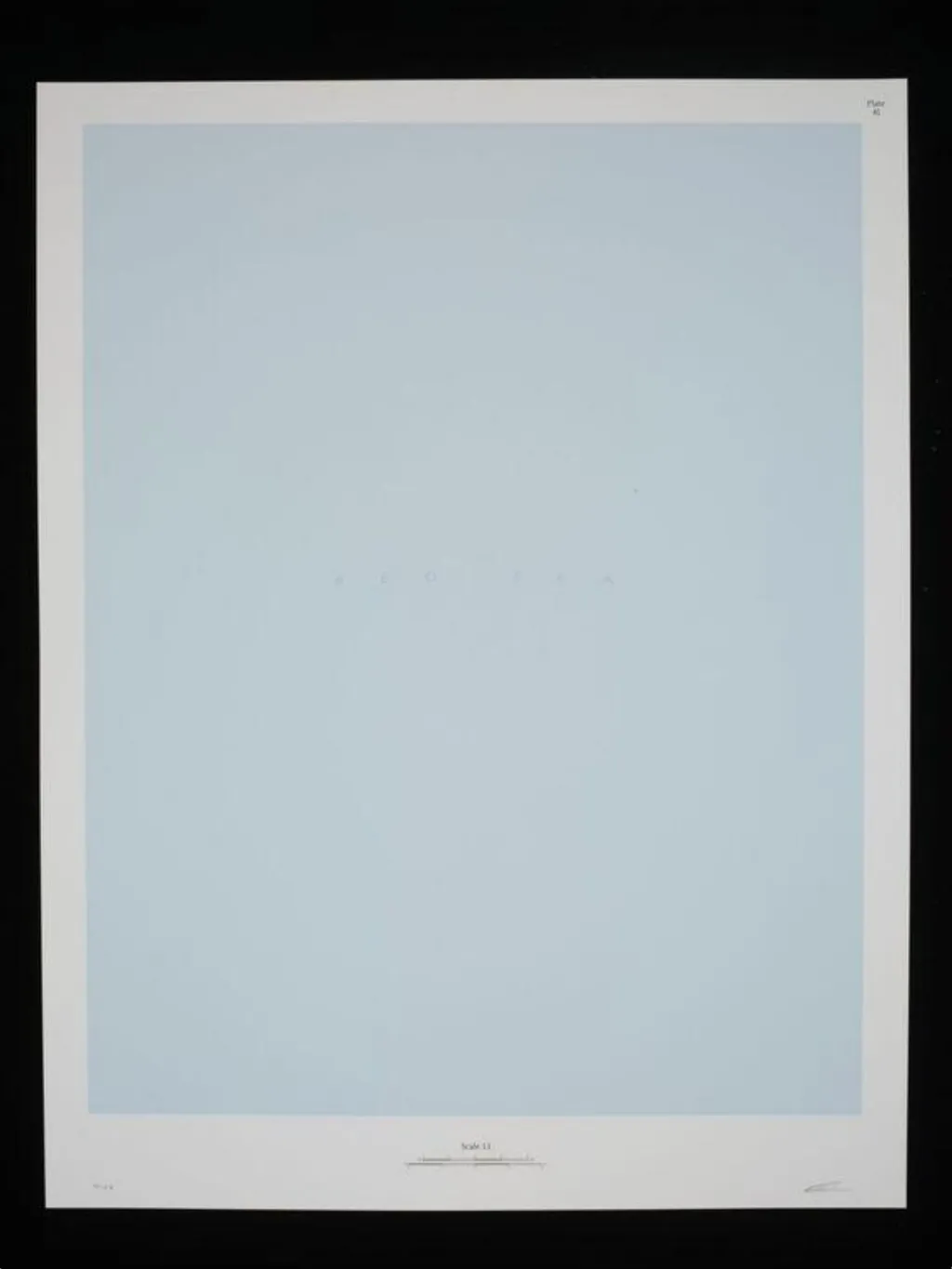 The Seas and Oceans of the World: A Chromatic Excerpt, Quadriptch, by Thomas Jenkins, ink, 2012