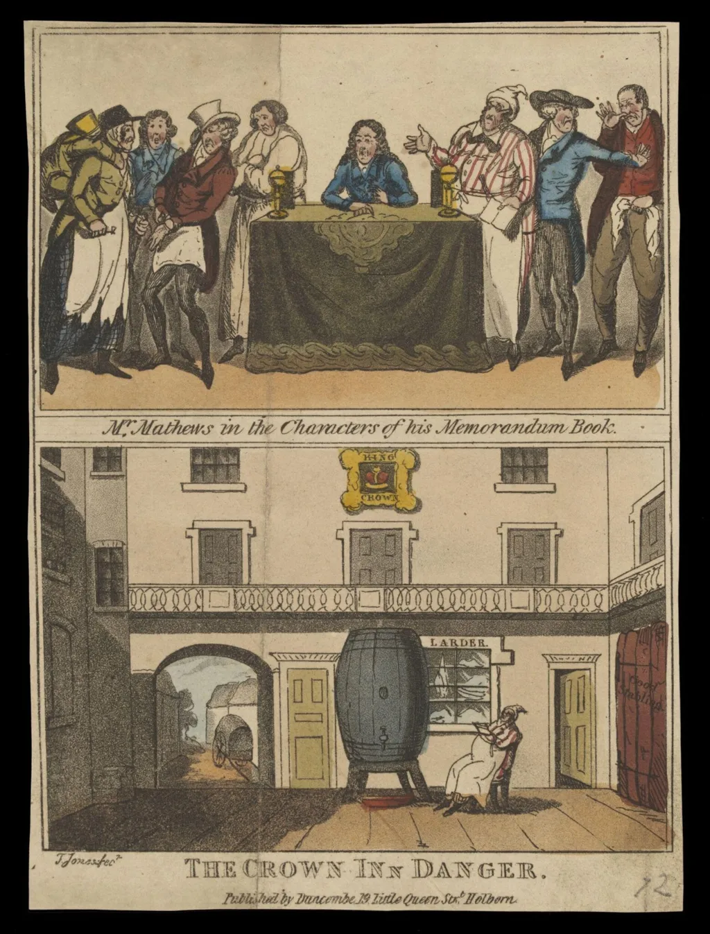H Beard Print Collection, by Thomas Jones, 1850
