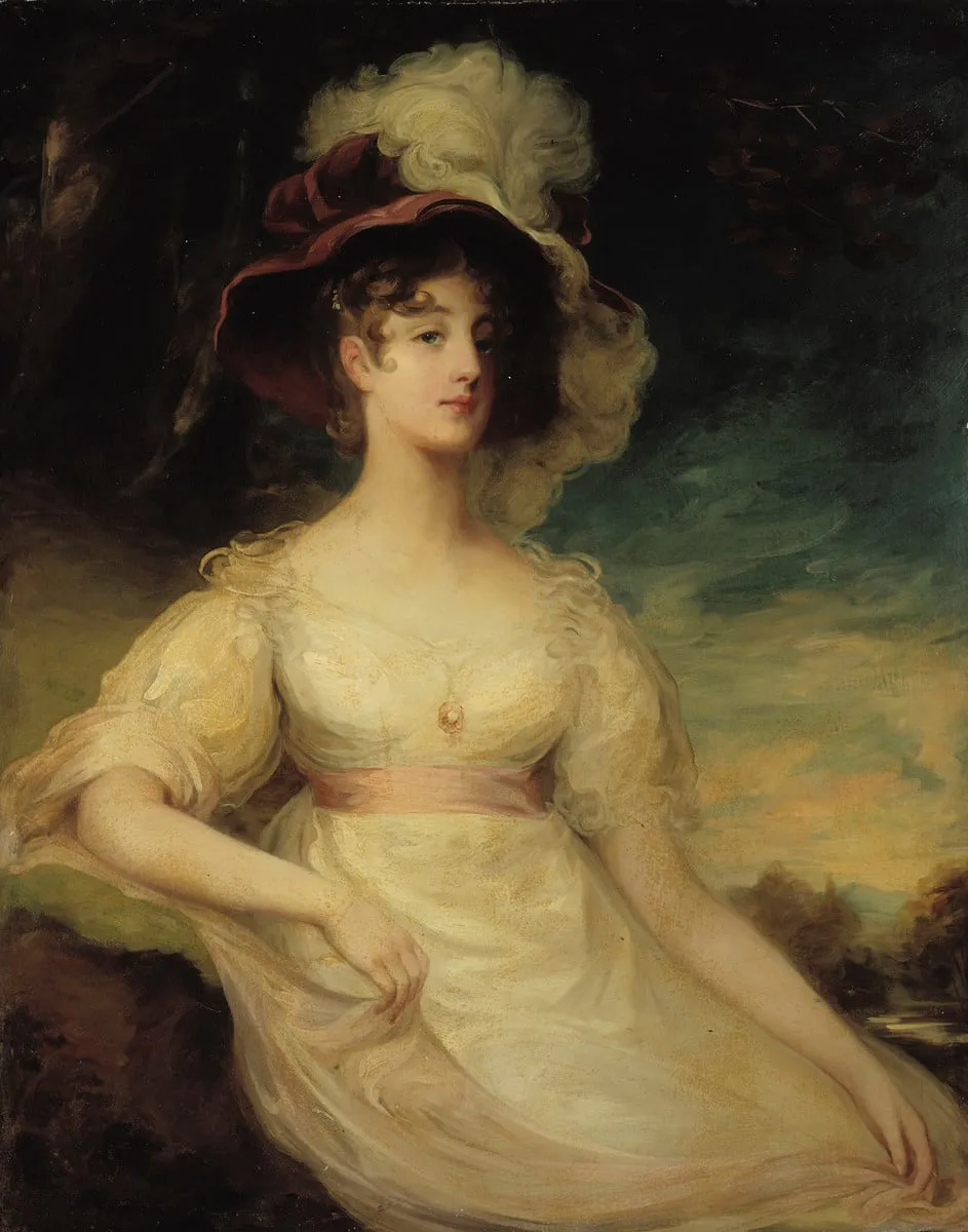Naisen muotokuva, by Thomas Lawrence, unspecified