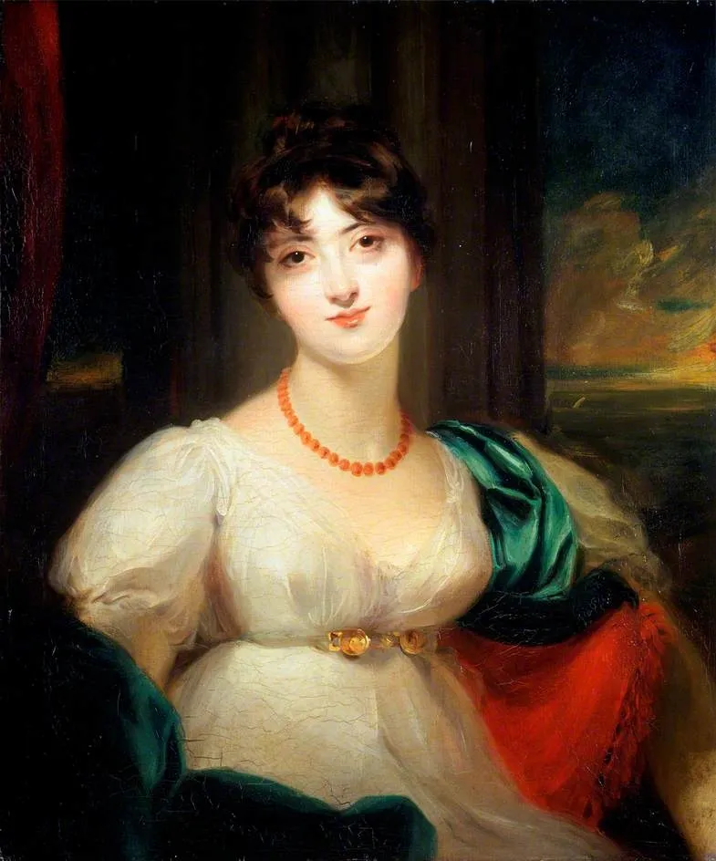 Paulina (1784–1823), First Wife of Sir Codrington Edmund Carrington, by Thomas Lawrence, oil, 1806