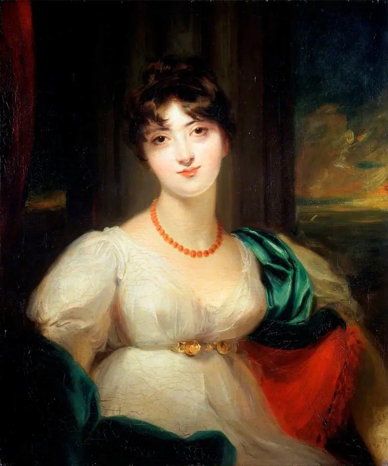 Paulina (1784–1823), First Wife of Sir Codrington Edmund Carrington, by Thomas Lawrence