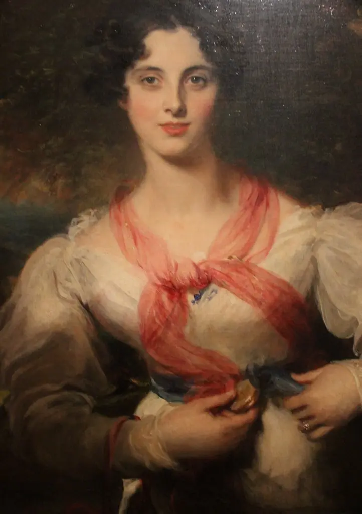Portrait of Harriott West (Later Mrs. William Woodgate), by Thomas Lawrence