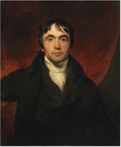 Portrait of John Philpot Curran (1750-1817), Orator and Statesman, by Thomas Lawrence, oil, 1800