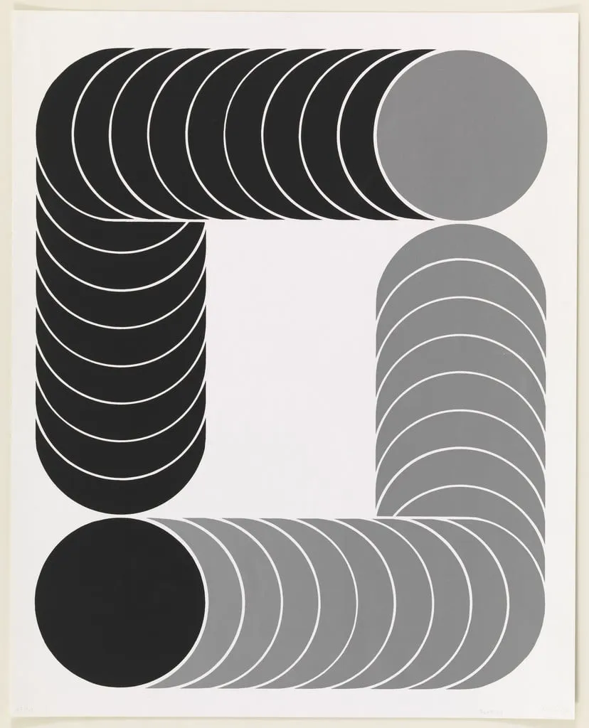 Untitled, by Thomas Lenk, ink, 1967