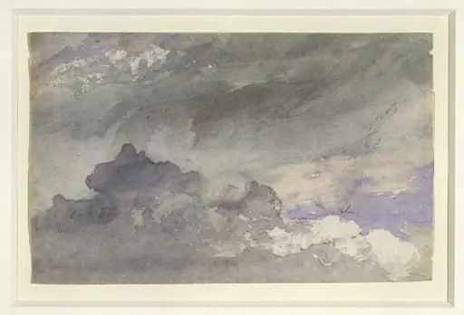 Cloud study, by Thomas Lindsay