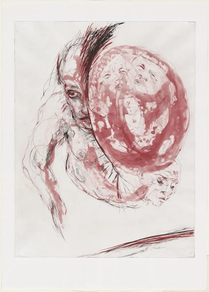 Untitled, by Thomas Lüchinger, ink, 1987