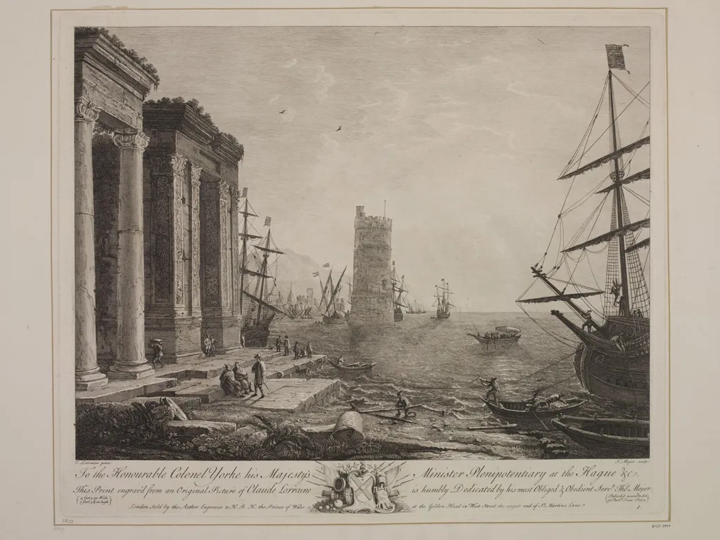 Untitled, by Thomas Major, 1750