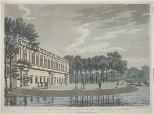 The East Front of the Library of Trinity College, by Thomas Malton