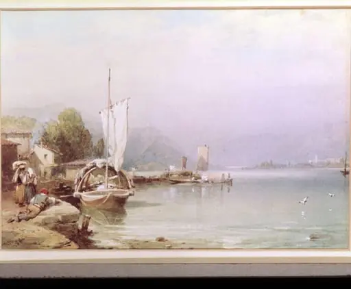 Lago di Garda, by Thomas Miles Richardson