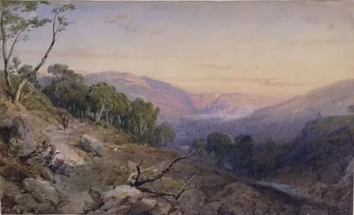 Near Braemar, Aberdeenshire, by Thomas Miles Richardson