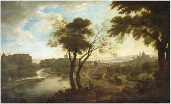A Panorama of Kilkenny, by Thomas Mitchell