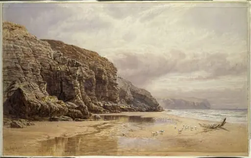 Coast of Cornwall, by Thomas Mogford