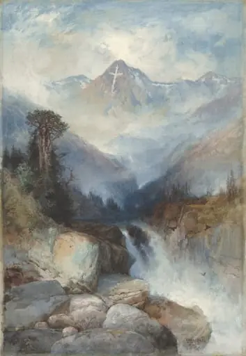Mountain of the Holy Cross, by Thomas Moran