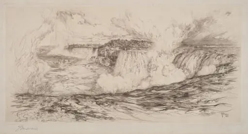 Niagara—From the Canadian Side, by Thomas Moran