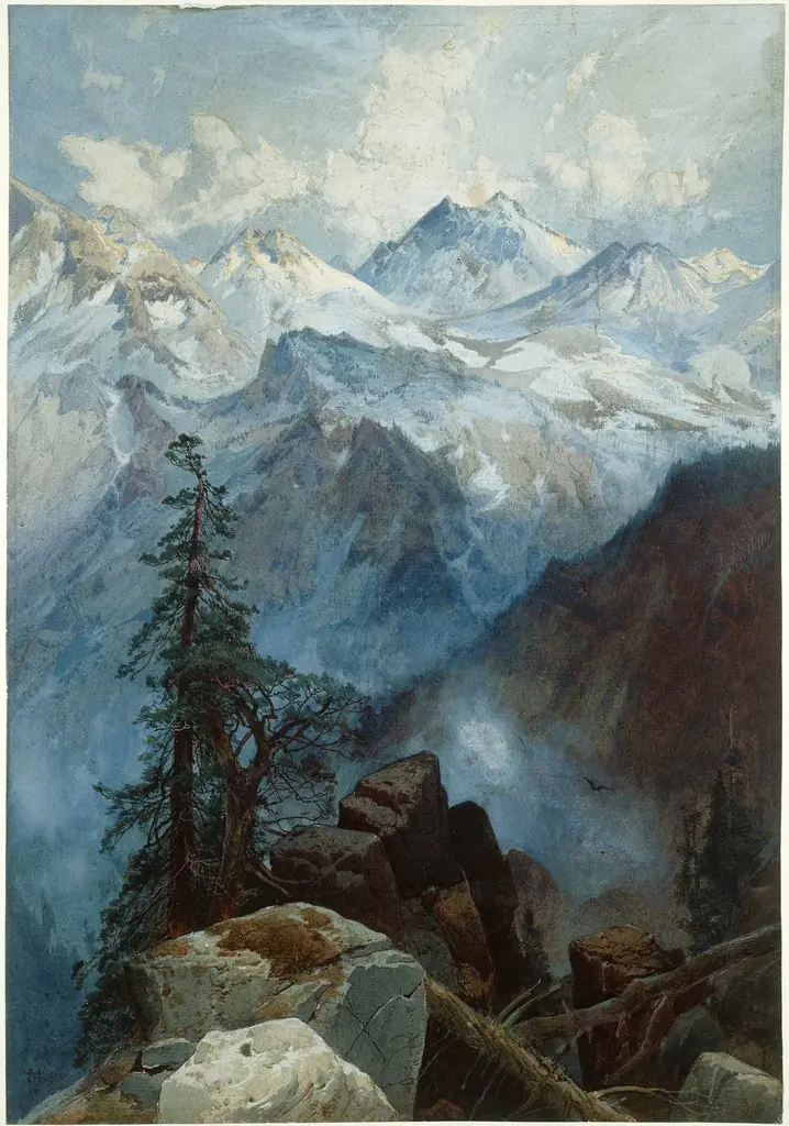 Summit of the Sierras, by Thomas Moran