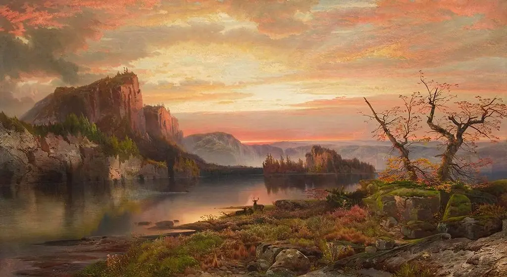 The Shores of Lake Superior, by Thomas Moran