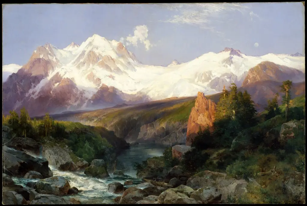 The Teton Range, by Thomas Moran
