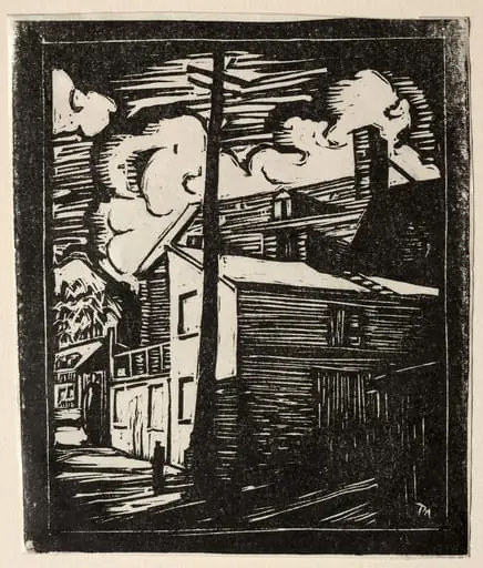 Quebec Buildings, by Thomas Morrison Marker
