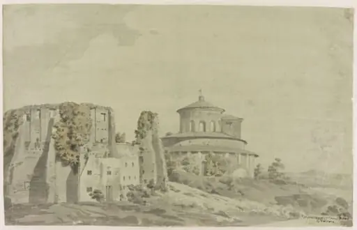 Santa Constanza, Rome, by Thomas Moss Tate