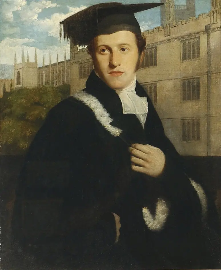 Portrait of an Oxford Undergraduate, perhaps Sir Henry Delves Broughton, Bt, by Thomas Phillips