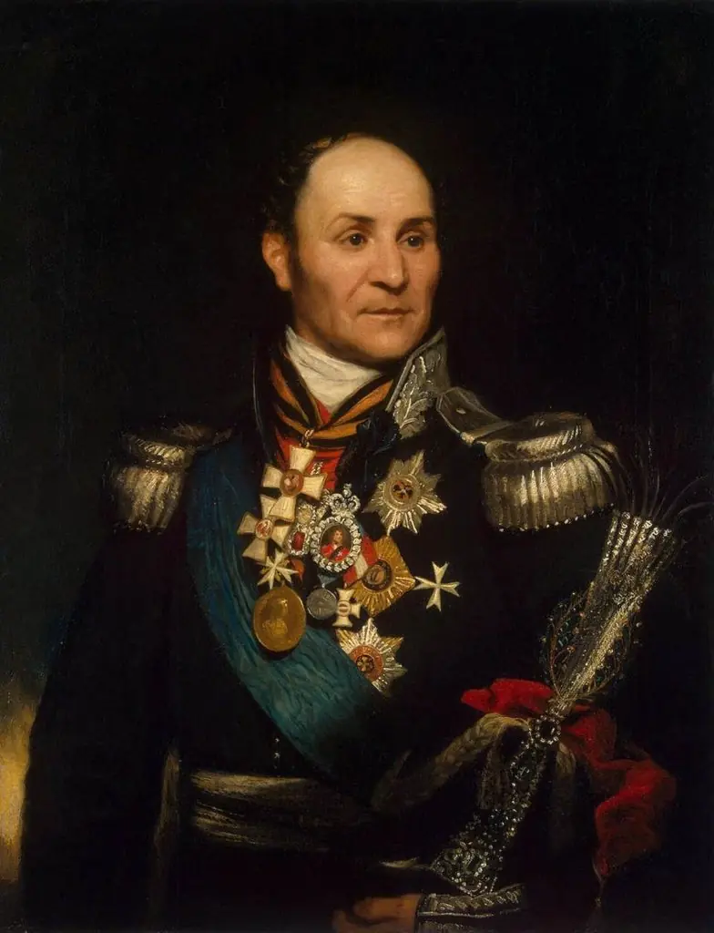 Portrait of Matvey I. Platov (1751-1818), by Thomas Phillips