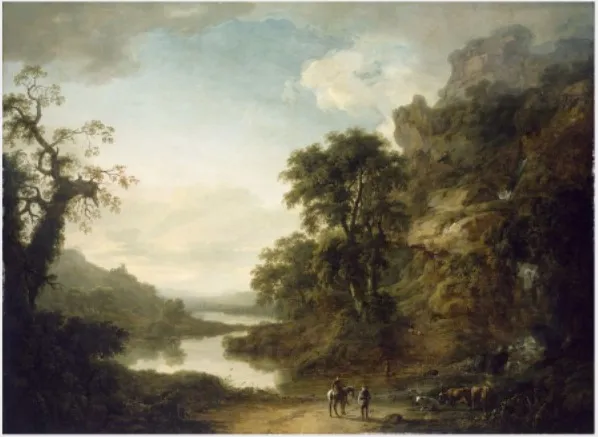 A Landscape, by Thomas Roberts, oil, 1770