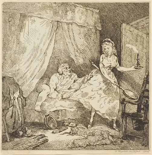 A Bed-warmer, by Thomas Rowlandson