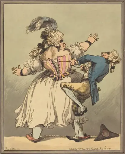 A Little Tighter, by Thomas Rowlandson