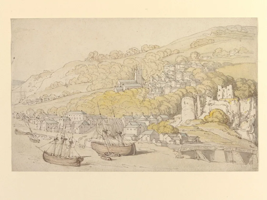 Chepstow, by Thomas Rowlandson, 1797