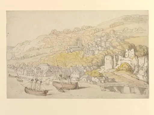 Chepstow, by Thomas Rowlandson