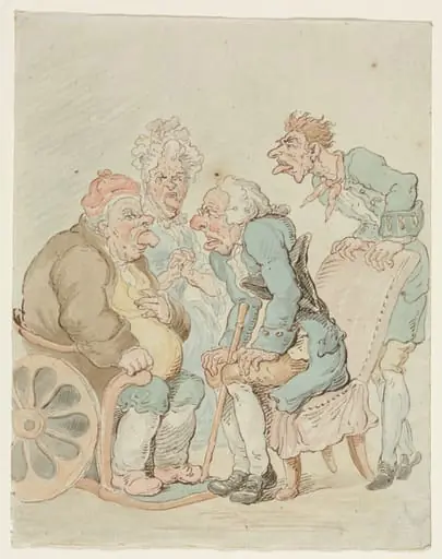 Doctor, by Thomas Rowlandson