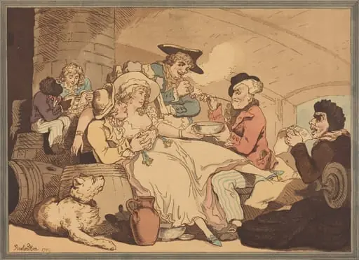 Grog on Board, by Thomas Rowlandson