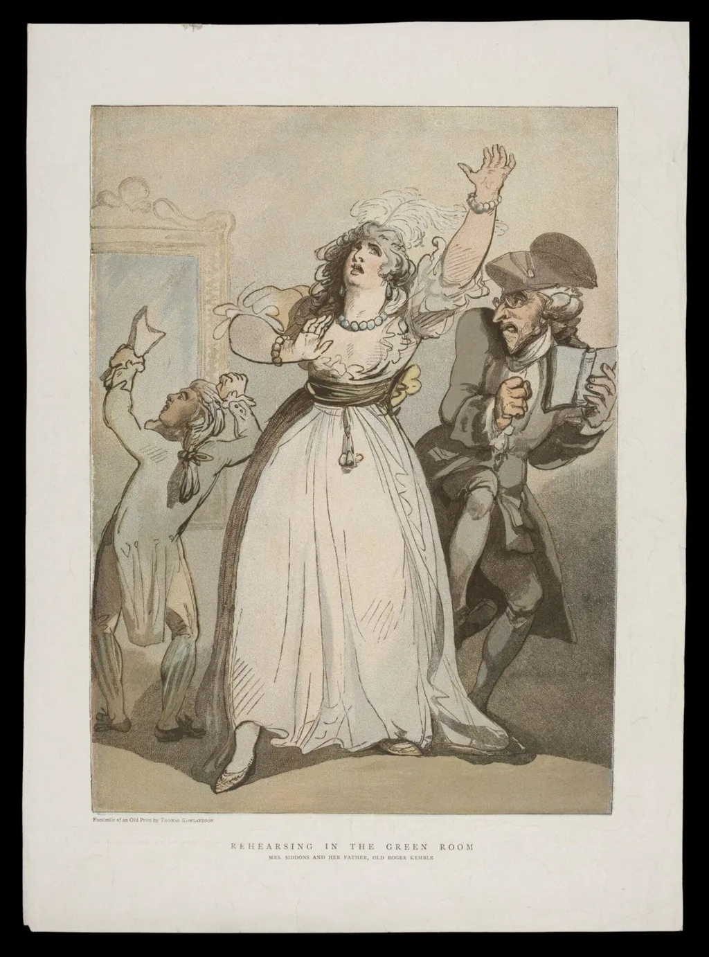 H Beard Print Collection, by Thomas Rowlandson, 1789