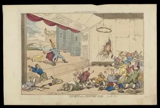 H Beard Print Collection, by Thomas Rowlandson
