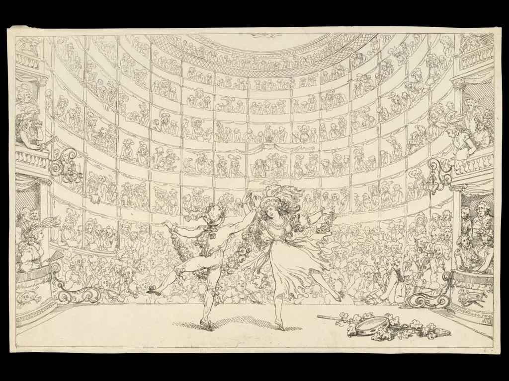 H Beard Print Collection, by Thomas Rowlandson, 1791
