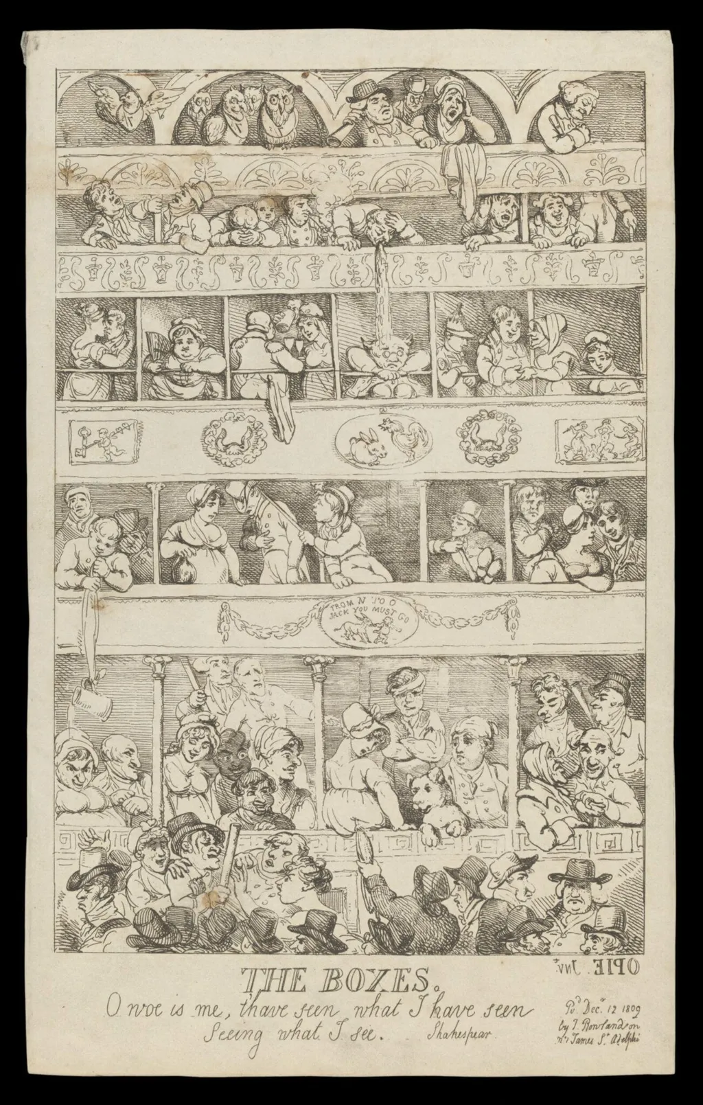 H Beard Print Collection, by Thomas Rowlandson, 12