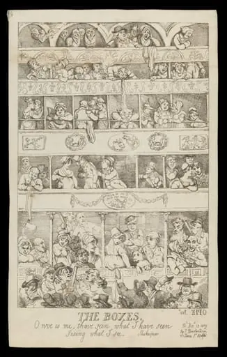 H Beard Print Collection, by Thomas Rowlandson